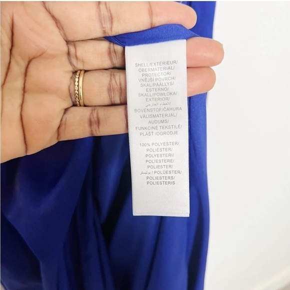 Aidan Mattox One-Shoulder Satin Gown - Picture 9 of 11